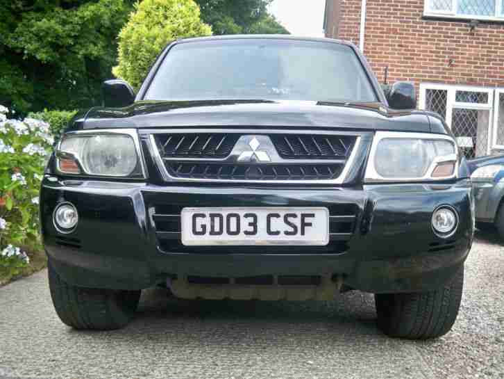 REDUCED! 2003 MITSUBISHI SHOGUN WARRIOR DI-D AUTO BLACK