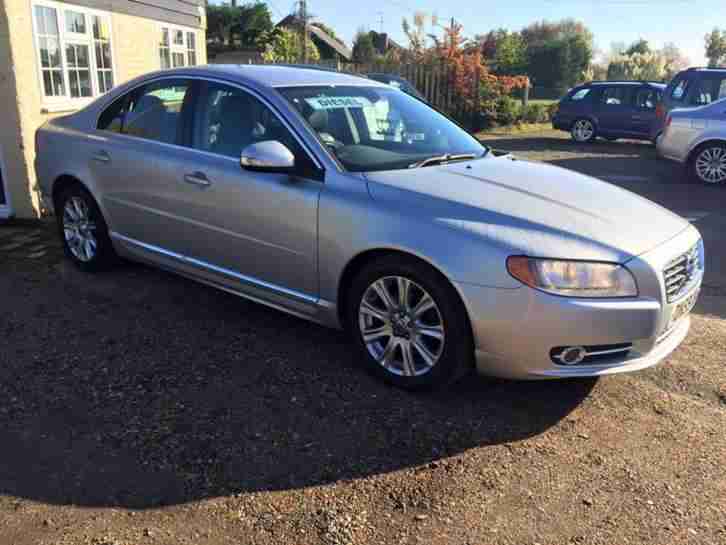 "REDUCED" 2010 VOLVO S80 SE D DRIVE SILVER complete with 2 year warranty