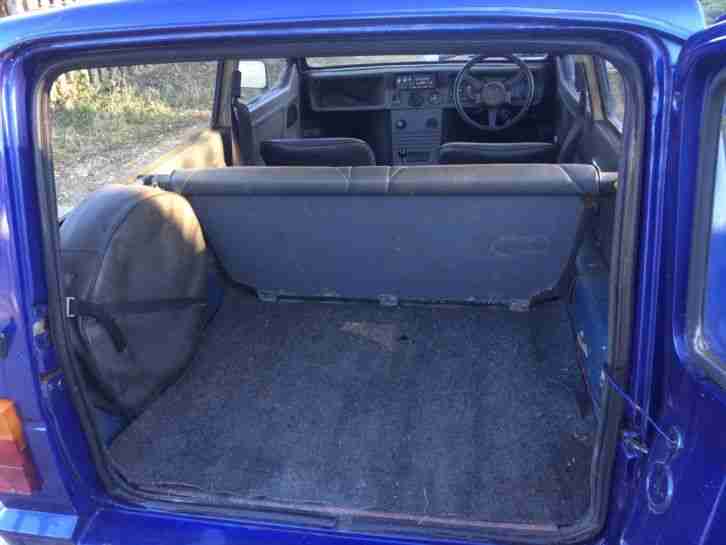 RELIANT RIALTO ESTATE 850CC 1985 SPARES OR REPAIR
