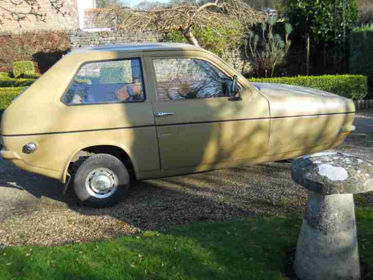 RELIANT ROBIN SUPER 1973 50,000 MILES FROM NEW TAX EXEMPT SPARES OR REPAIRS