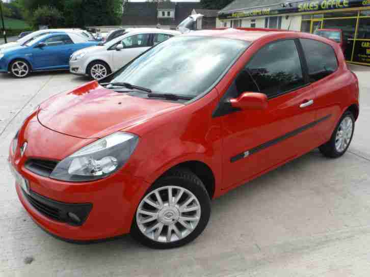 RENAULT CLIO 1.6 VVT (A C ) DYNAMIQUE S 2006 06 WITH 54,900 MILES FROM NEW