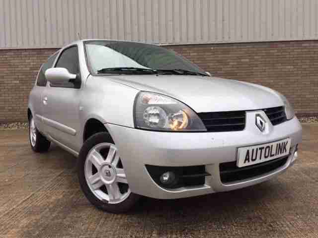 *RENAULT CLIO CAMPUS SPORT 1.2 16V SILVER*2007(07)*SILVER*CD*ALLOYS*AIR-CON*