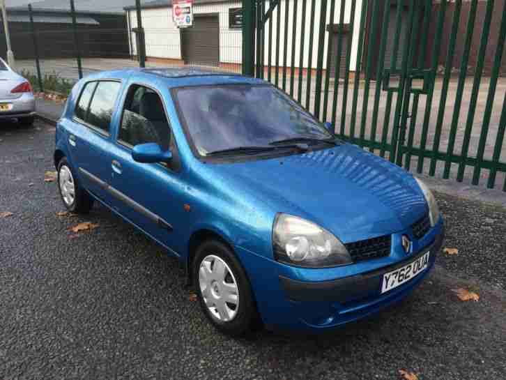 RENAULT CLIO EXPRESSION+ 16V BLUE****** LOW MILEAGE 55000******