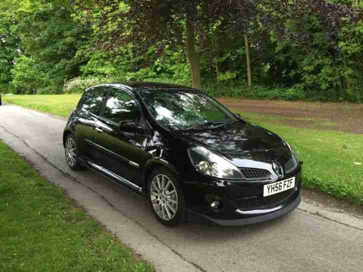 RENAULT CLIO RENAULTSPORT 197 BLACK ** MILLTEK ** REMAPPED ** 12 MONTHS M.O.T