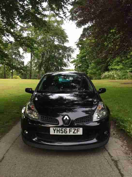 RENAULT CLIO RENAULTSPORT 197 BLACK ** MILLTEK ** REMAPPED ** 12 MONTHS M.O.T