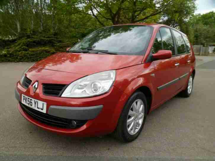 RENAULT GRAND SCENIC 1,6L PETROL SIX SPEED SEVEN SEATS AIRCON VERY CLEAN 2006