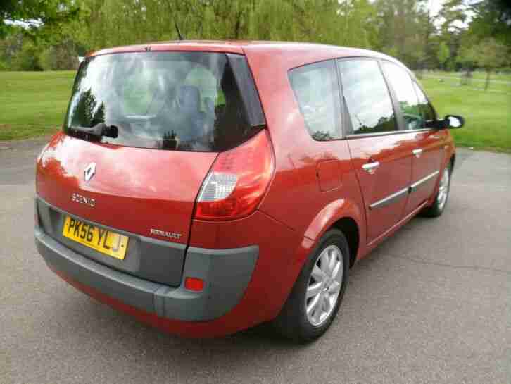 RENAULT GRAND SCENIC 1,6L PETROL SIX SPEED SEVEN SEATS AIRCON VERY CLEAN 2006