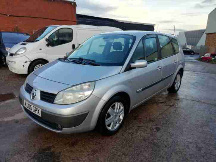 RENAULT GRANDE SCENIC 1.6 PETROL VVT DYNAMIQUE 7 SEATER 12 MONTH MOT