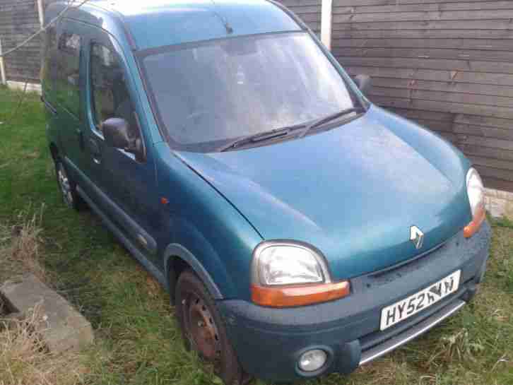 RENAULT KANGOO TREKKA 4X4 16V GREEN 2002