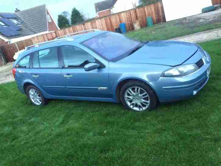 RENAULT LAGUNA PRIVILEGE DCI 130 E4 ESTATE 1.9 DIESEL RUNS DRIVES SPARES REPAIRS