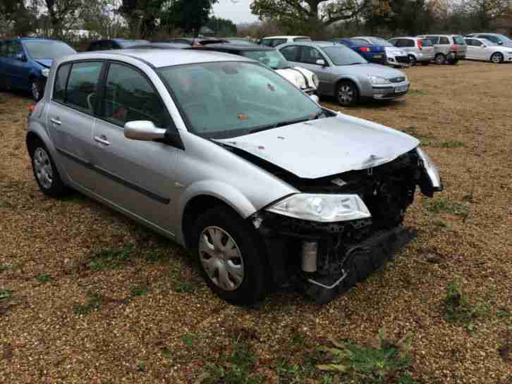 MEGANE 1.5 DCI DIESEL SILVER 2007