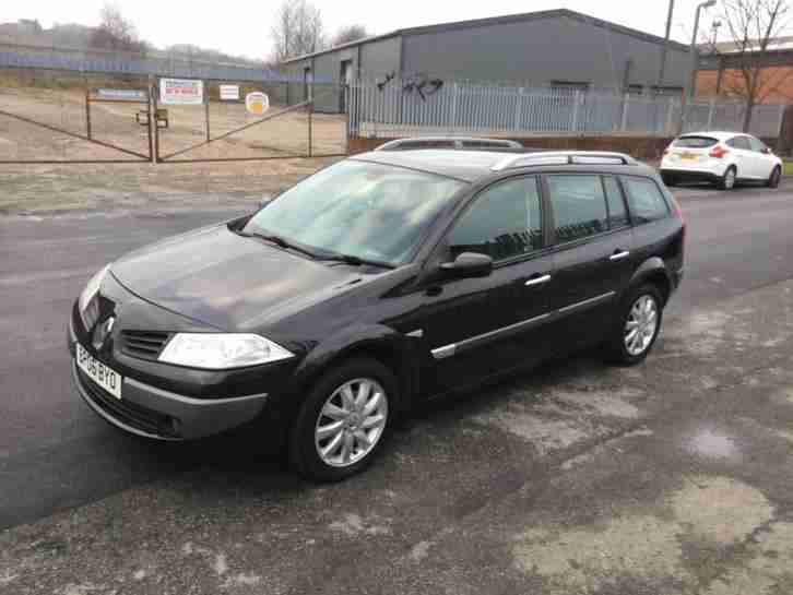 RENAULT MEGANE 1.5dCi ( 86bhp ) DYNAMIQUE ESTATE DIESEL 2006 MOT JUNE 2017
