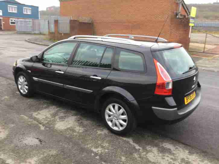 RENAULT MEGANE 1.5dCi ( 86bhp ) DYNAMIQUE ESTATE DIESEL 2006 MOT JUNE 2017