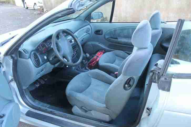 RENAULT MEGANE CABRIO 2,0 KARMANN PAPIERE VERLOREN ZUM AUSSCHLACHTEN