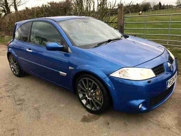 RENAULT MEGANE SPORT 225 2004 3 DOOR 2.0T STAGE 2 TUNING FORGE MODIFIED 294 BHP