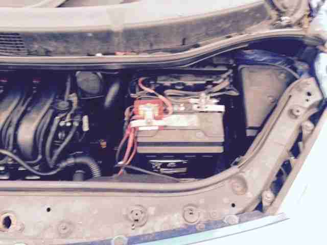 RENAULT SCENIC DYNAMIQUE VVT BLUE 55 PLATE FOR SPARES OF REPAIR NEW MOT N TYRES