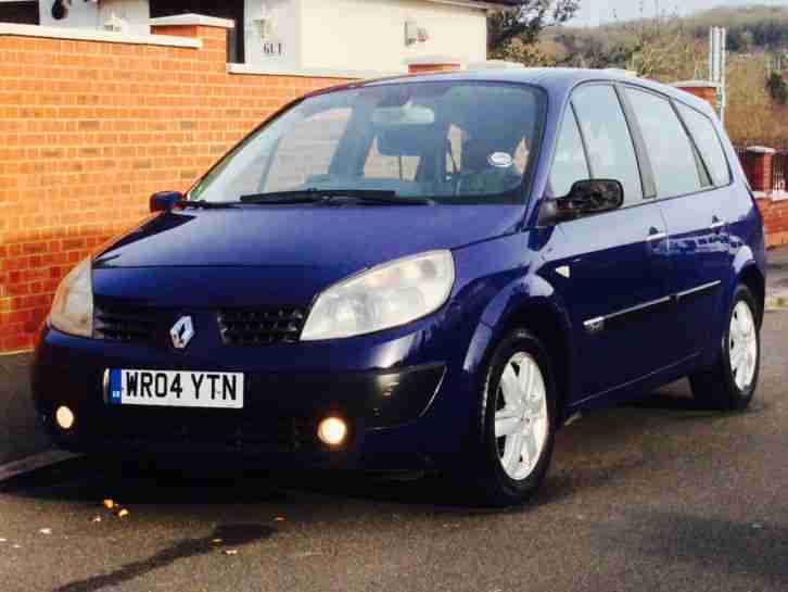 RENUALT GRAND SCENIC 1.9 DIESEL DYNAMIQUE 2004 LOW MILEAGE NEW MOT CALL NOW