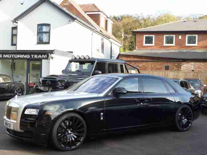 ROLLS ROYCE GHOST EWB 6.6 V12 TWIN TURBO BLACK BADGE LHD LEFT HAND DRIVE