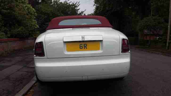 ROLLS ROYCE PHANTOM 2008 DROPHEAD 6.7 CONVERTIBLE LHD 2dr white - FULLY LOADED!