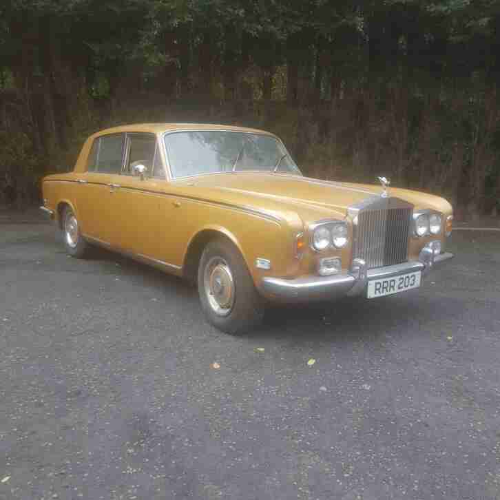 ROLLS ROYCE SILVER SHADOW 1 1973 Auto Petrol Petrol Automatic in Gold