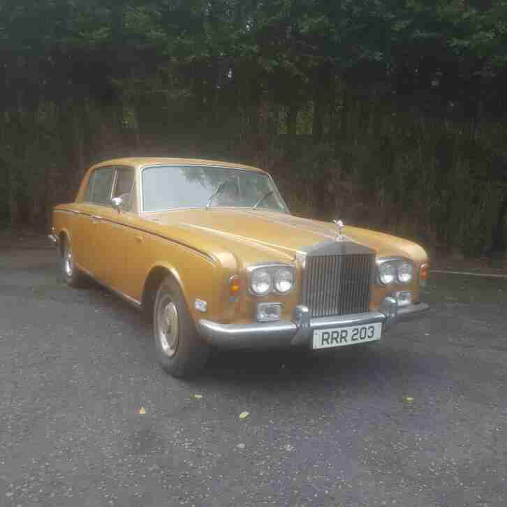 ROLLS ROYCE SILVER SHADOW 1 1973 Auto Petrol Petrol Automatic in Gold