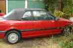 216 CABRIOLET RED AUTOMATIC PERFECT