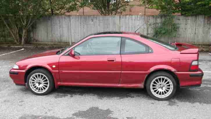 ROVER 216 COUPE SE 1.6 WITH HONDA ENGINE. RUNS/DRIVES, 16" FOX ALLOYS, LONG MOT.