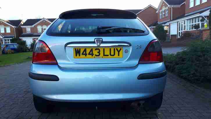 ROVER 25 1.4 VERY LOW 16,000 MILES FROM NEW LONG MOT NO ADVISORIES. LIKE MG ZR