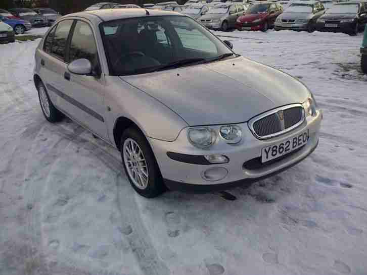 ROVER 25 IN SILVER LOOK BARGAIN 1.4 16V GOOD RUNNER MOT TILL MAY 2015 ALLOYS