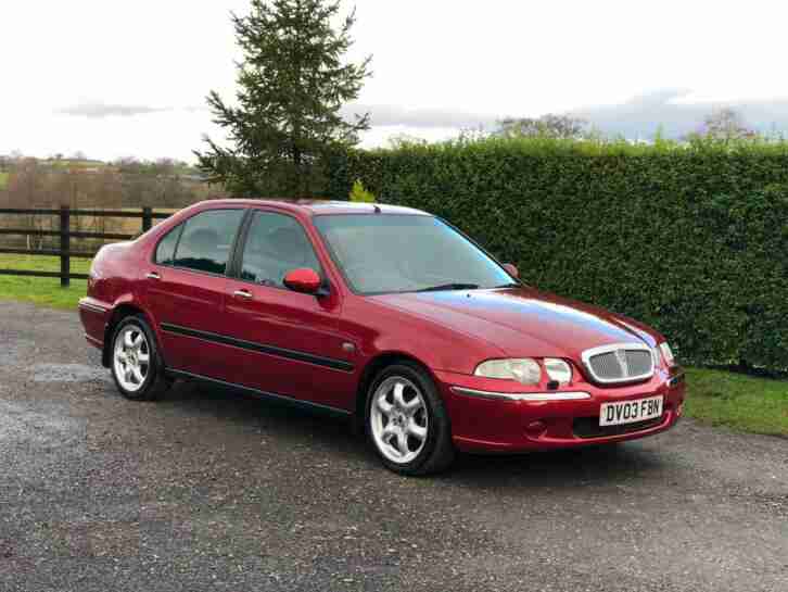 ROVER 45 IMPRESSION S3 2003 1.6 60K M.O.T APRIL 2020 FSH CLEAN CAR 2 KEYS A/C