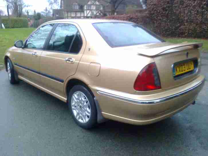 ROVER 45 TOP RANGE FULL HEATED LEATHER RECENT CAMBELT DISCS & PADS LONG MOT !