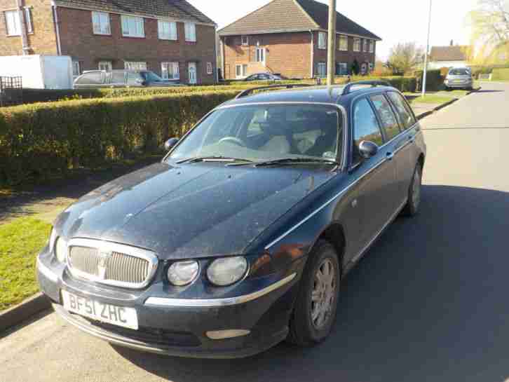 ROVER 75 CLUB 2.0L CDT TOURER AUTO BLUE ESTATE 51 REG ONLY DONE 112000 MILES