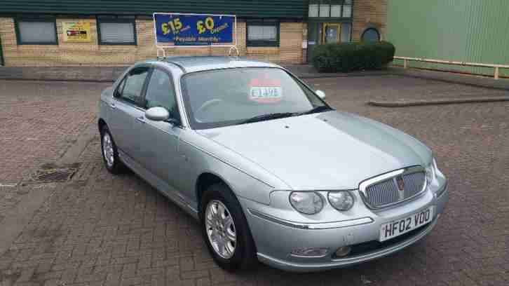 ROVER 75 CLUB V6 1 Owner, NEW MOT 2002 Petrol Manual in Silver