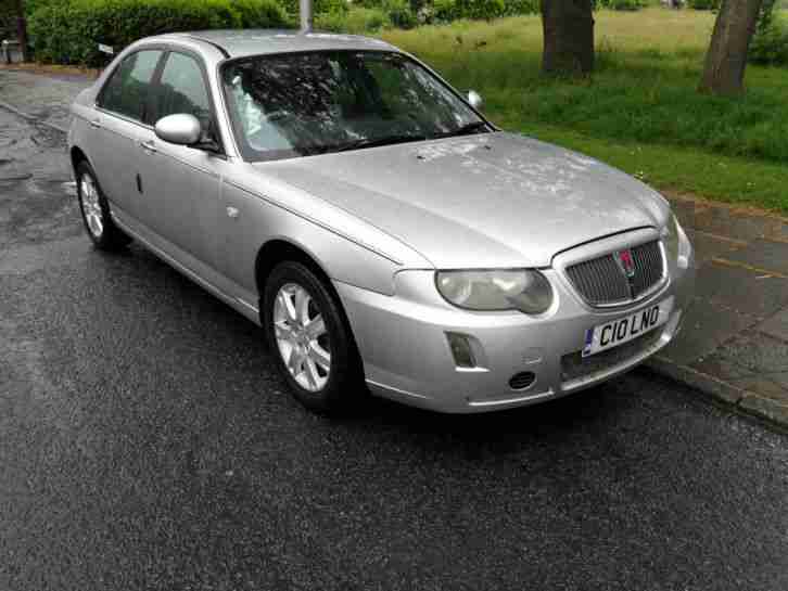 ROVER 75 CONNOISSEUR 2005 SILVER 67,000 MILES FACELIFT 05 MODEL MOT