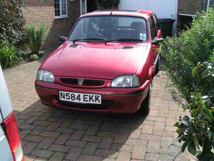  ROVER METRO 100 KENSINGTON SE RED GOOD EXAMPLE