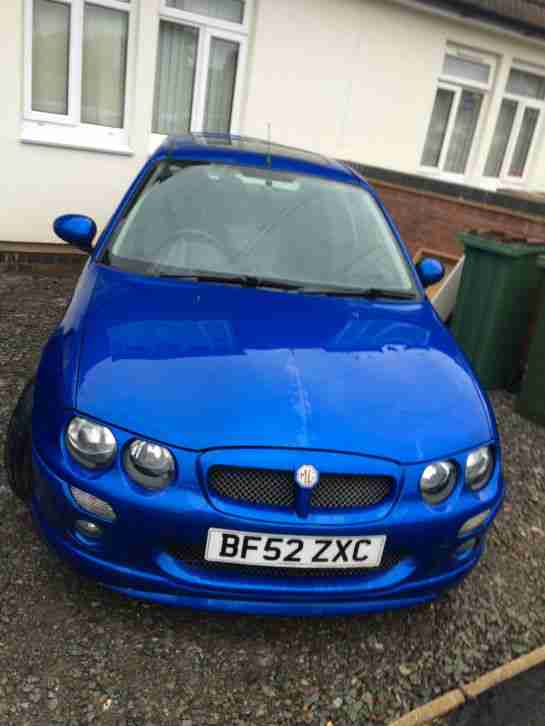 ROVER MG ZR 2.0TD+ BLUE SPORTY NON RUNNER SPARES OR REPAIRS