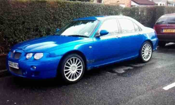 ROVER MG ZT 190 STUNNING BLUE VERY GOOD CON ALL ROUND 9MTS MOT, FSH 077000 miles