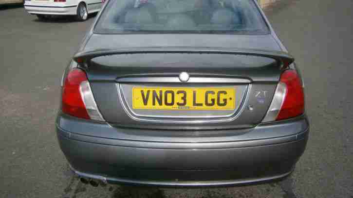 ROVER MG ZT+ AUTO GREY 2003 BI FUEL 2.5 LITRE