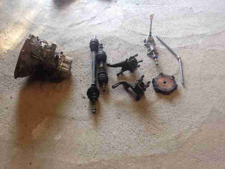 **Rally Six Speed Quaife Dog Box, One Event Old, Complete Package**
