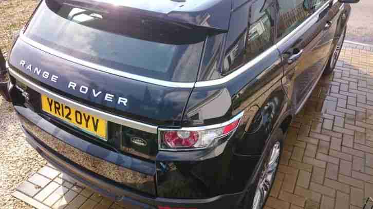 Range Rover Evoque SD4 Black Diesel Auto