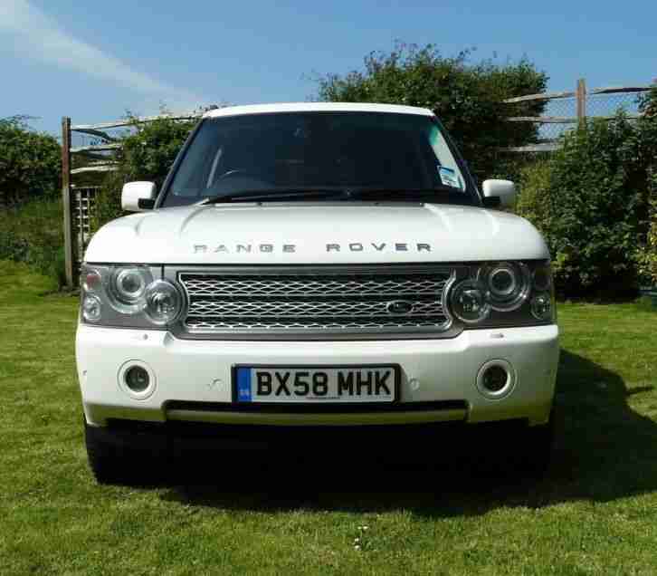 Range Rover HSE TDV8 58 Plate Vogue Sport White 2008
