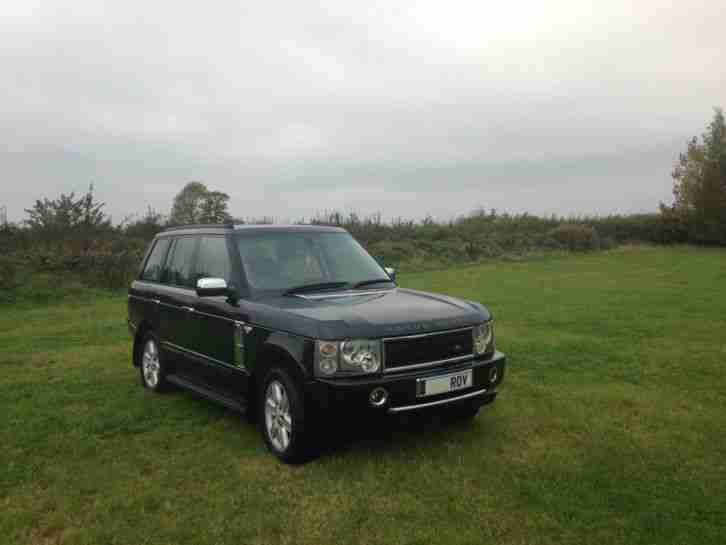 Range Rover L322 Vogue 4.4 V8 With Extras, Reg October 2003 personalized plate