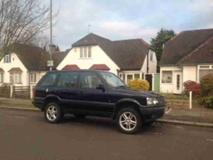 Range Rover Vogue 49,000 miles 4x4 Navy Blue