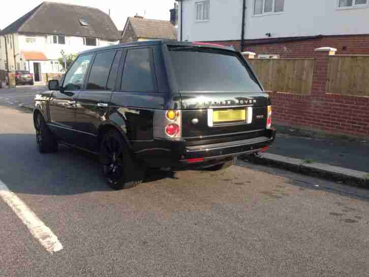 Range Rover Vogue Black 2004 LPG Converted 1 Prev Owner Top Spec Freeview