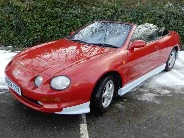 Rare 1996 Toyota Celica GT 2.0 Convertible Leather Int Manual Petrol & Bodykit