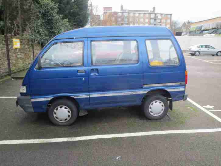 Rare 6 Seat Daihatsu Hijet Van / Mini minbus morphs needs tlc work SHORT MOT TAX