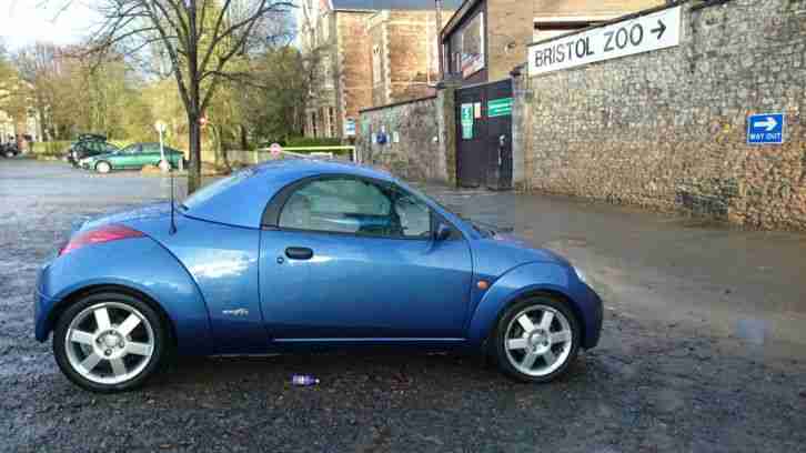 Rare Blue Ford Streetka with Hardtop