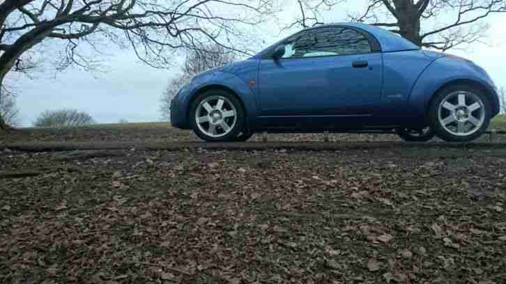 Rare Blue Ford Streetka with Hardtop