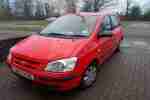 Red Getz, 2004, 1.1GSI, 59,000 miles,