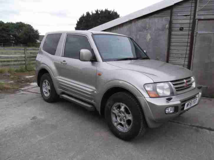 Reduced Mitsubishi Pajero Di-D 2001 Shogun SWB Auto Facelift Full Mot 4x4